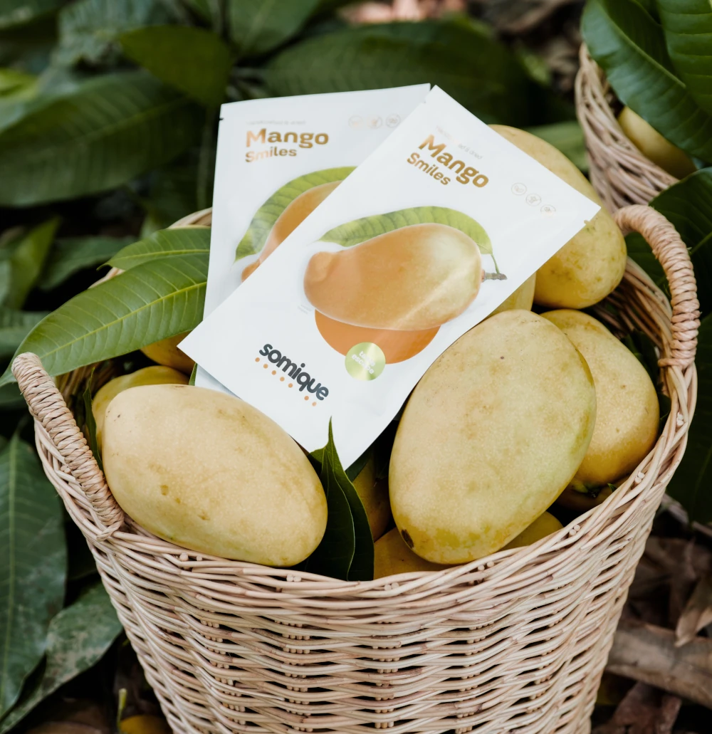 Mango in a basket